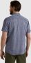 Vanguard Short Sleeve Overhemd Linnen Blauw - Thumbnail 3