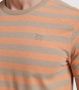 Vanguard gestreept regular fit T-shirt oranje - Thumbnail 6