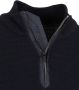 Vanguard Donkerblauwe Trui Half Zip Collar Cotton Structure - Thumbnail 8
