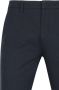 Vanguard katoenen broek donkerblauw uni zonder omslag - Thumbnail 15