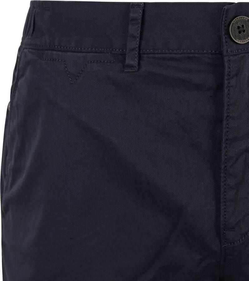 Vanguard V65 Short Fine Twill Donkerblauw