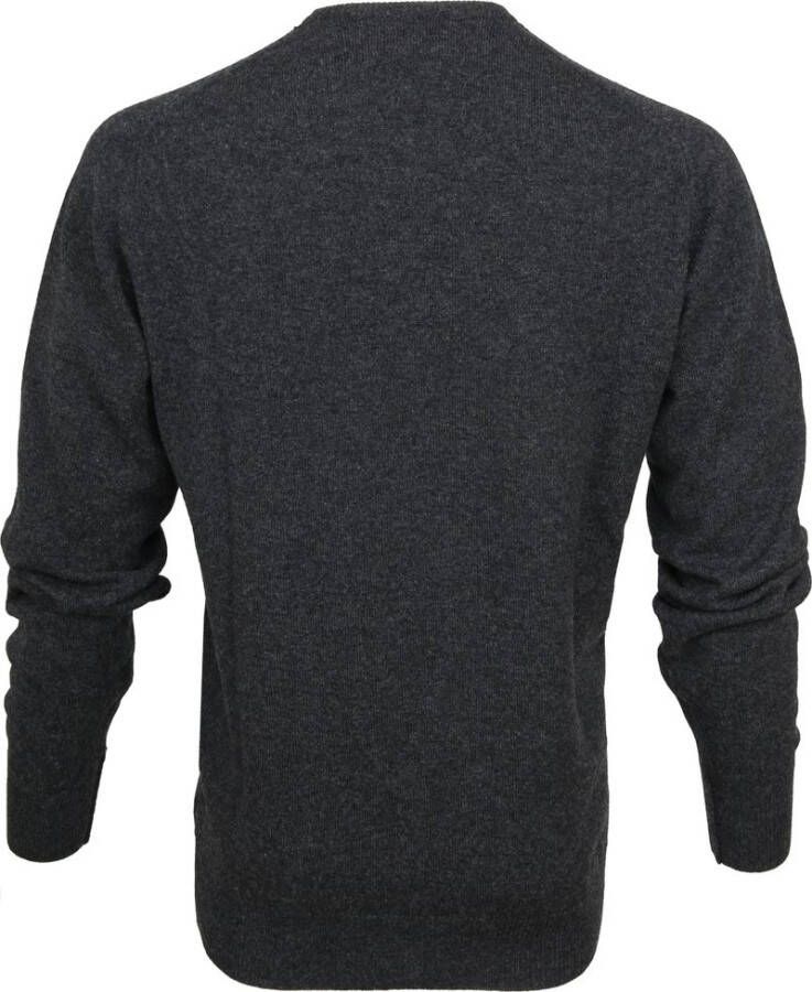 William Lockie Pullover Lamswol Antraciet V