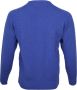 William Lockie Sweater O Lamswol Blauw - Thumbnail 2