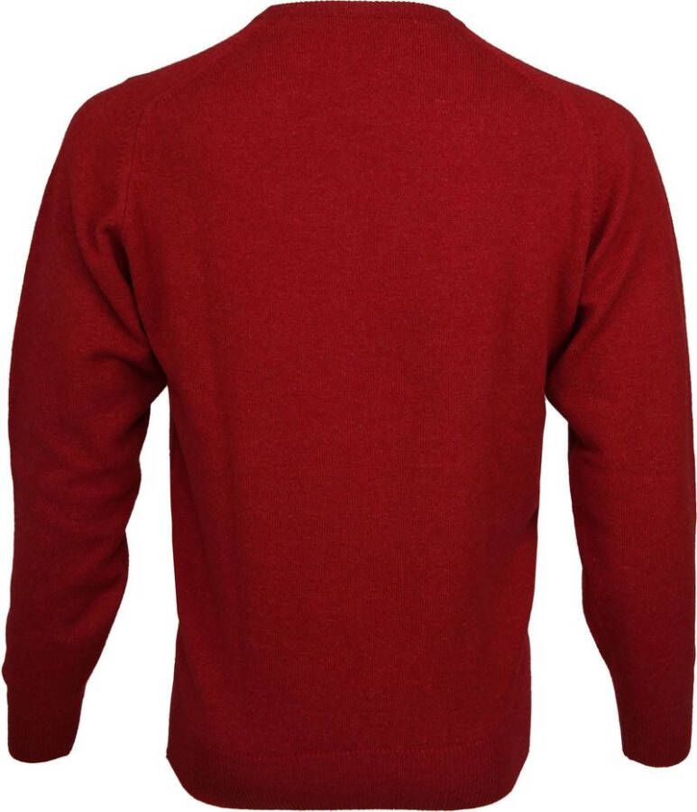 William Lockie Pullover Lamswol V Poppy
