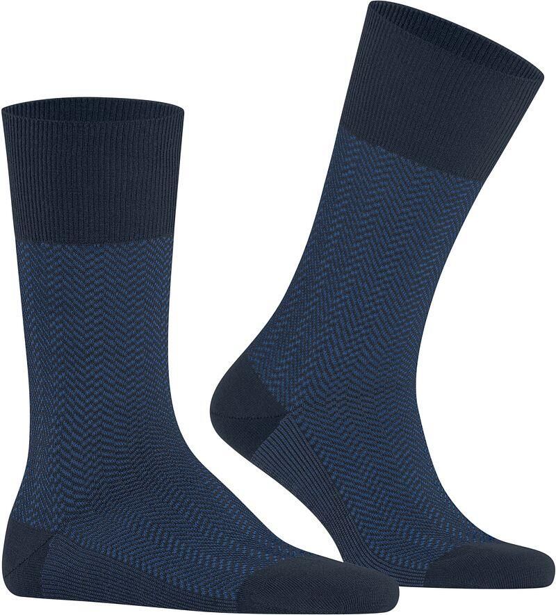 Falke Socks Airport Herringstripe Sok Navy