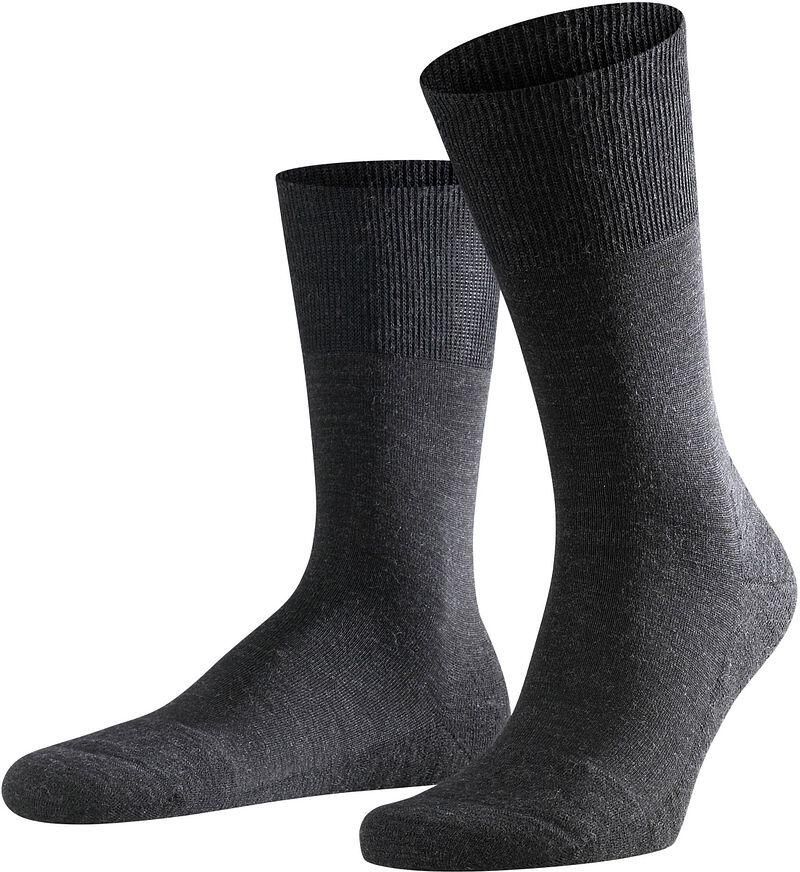 Falke Socks Airport PLUS Sok Antra Asphalt 3080 - Foto 2