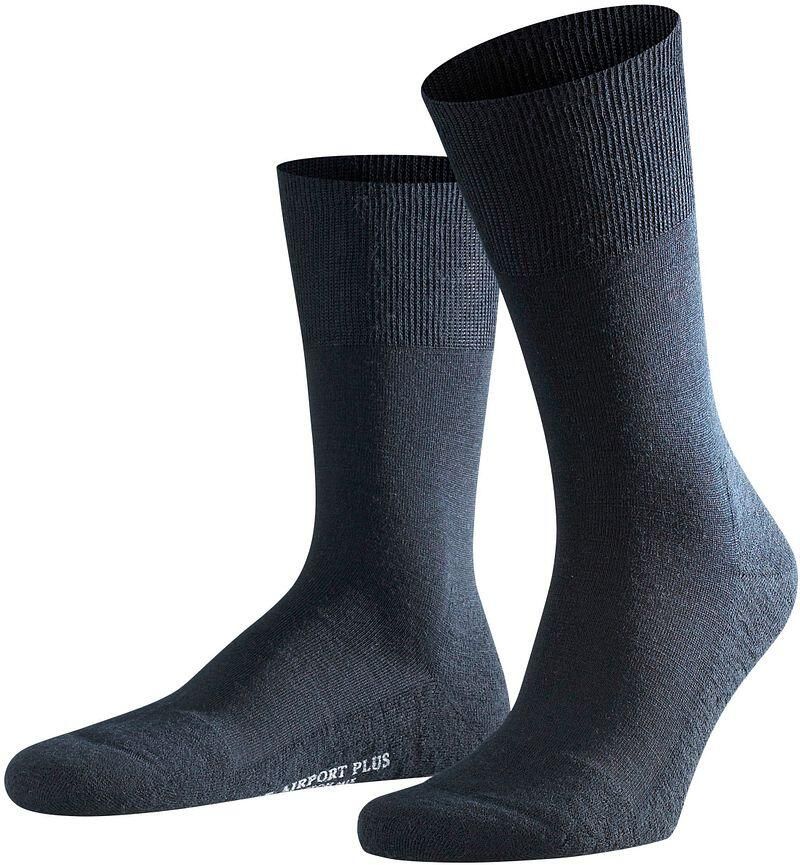 Falke Sokken heren donkerblauw Airport Plus - Foto 2