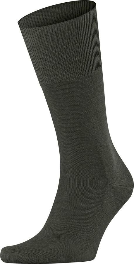 Falke Socks Airport Sok Wol Blend 7155 Donkergroen