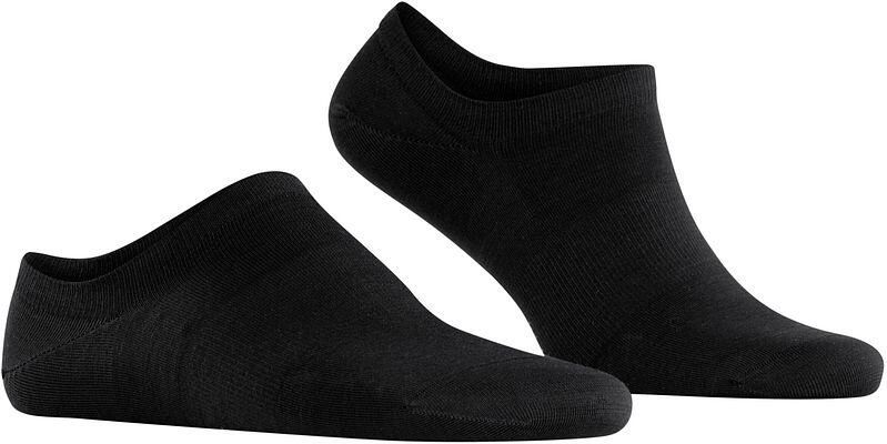 Falke ClimaWool Enkelsok Zwart 3000 - Foto 4