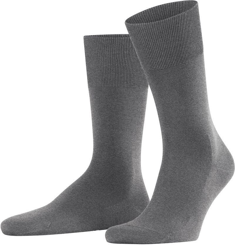 Falke High socks ClimaWool Sok Grijs 3216 - Foto 2