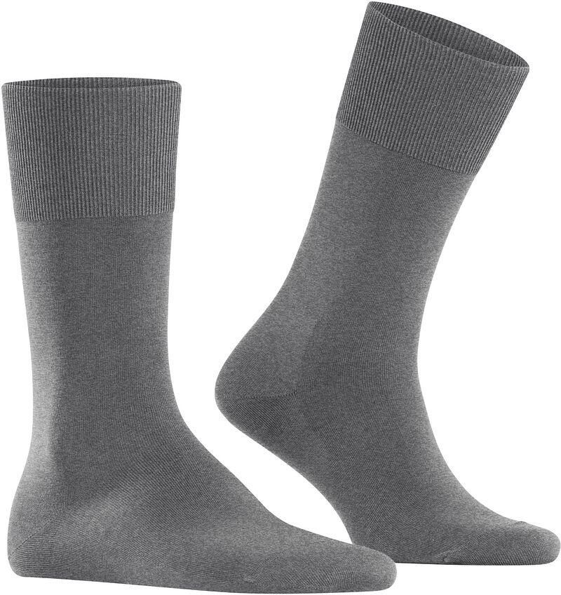 Falke High socks ClimaWool Sok Grijs 3216 - Foto 2