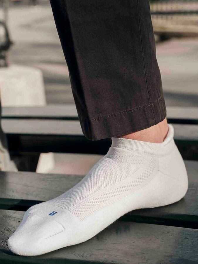 Falke Sneakersokken met labelprint - Foto 5
