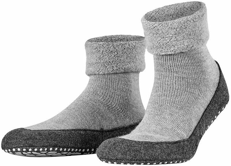 Falke Merino wollen sokken met anti-slip Gray Heren - Foto 4