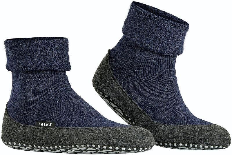 FALKE Cosyshoe huissokken donkerblauw - Foto 4