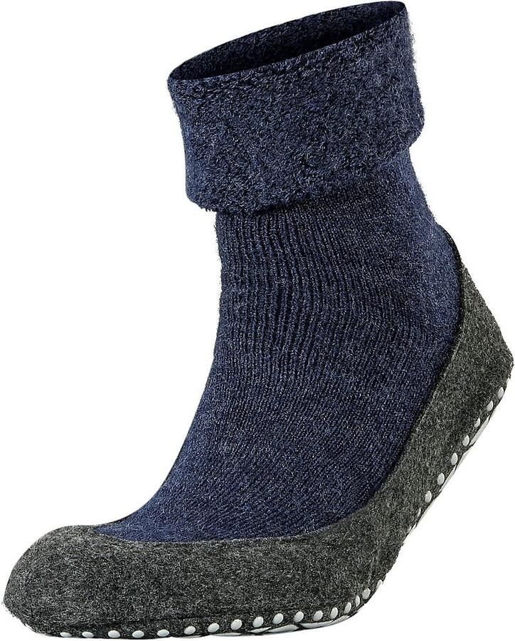 FALKE Cosyshoe huissokken donkerblauw