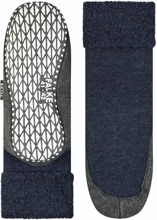 FALKE Cosyshoe huissokken donkerblauw - Foto 4