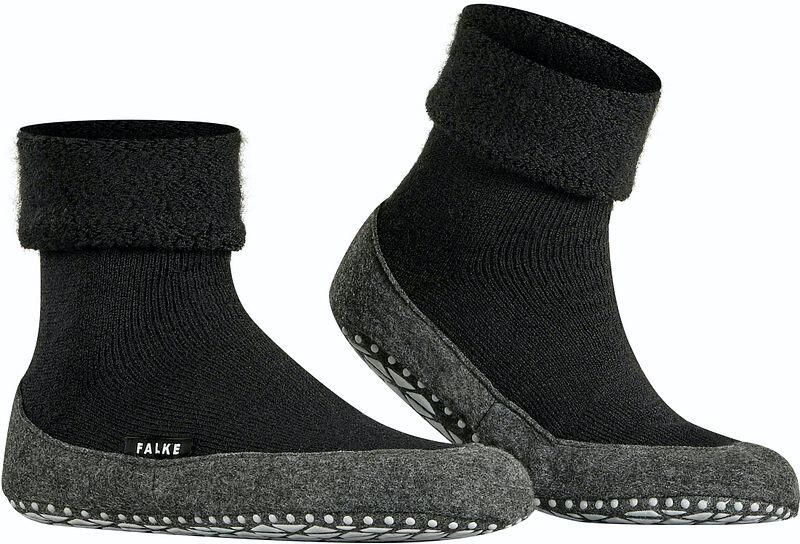 Falke Socks Cosyshoe Sloffen Zwart - Foto 4