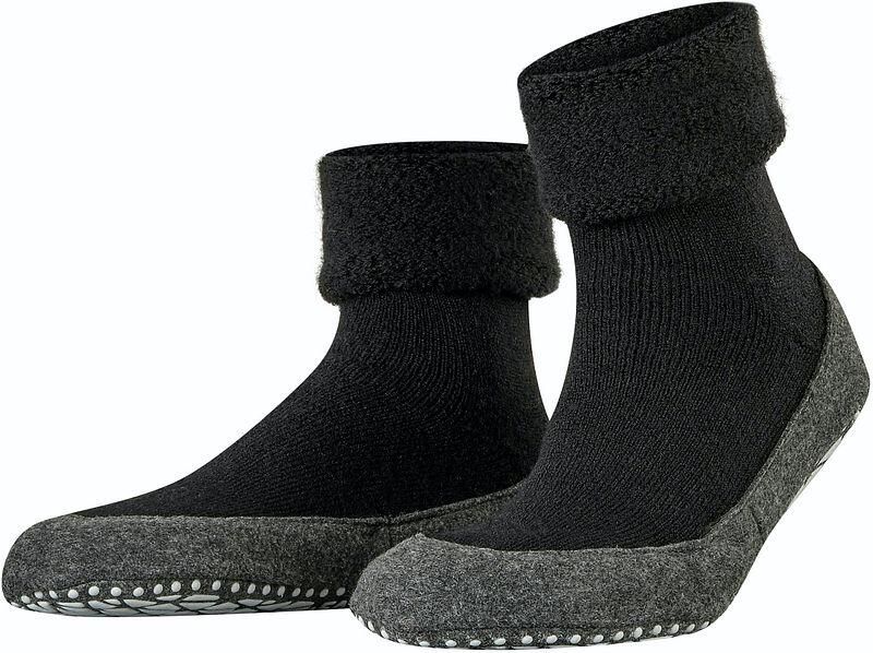 Falke Socks Cosyshoe Sloffen Zwart - Foto 3