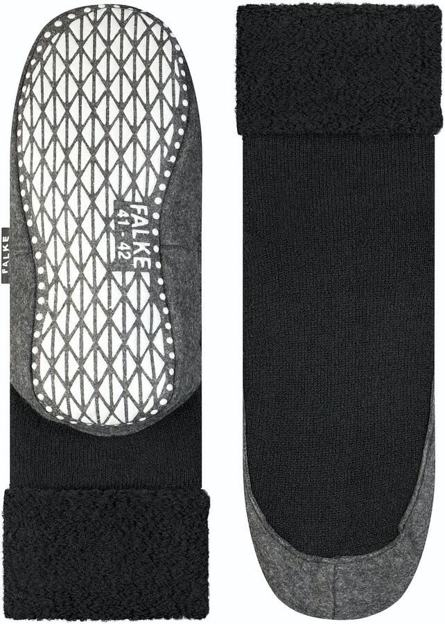 Falke Socks Cosyshoe Sloffen Zwart - Foto 3