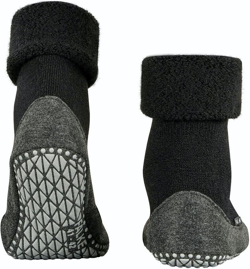 Falke Socks Cosyshoe Sloffen Zwart - Foto 2