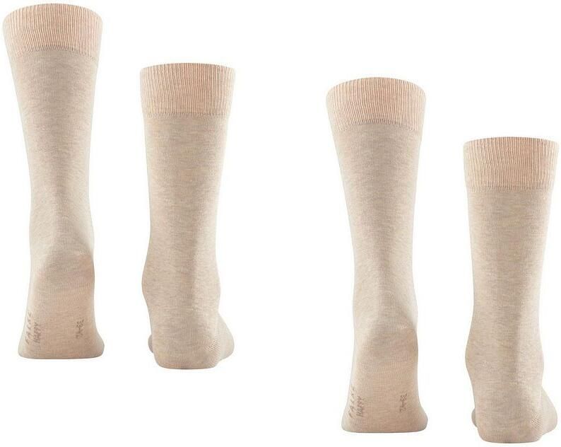 Falke Happy Sokken 2 Paar Beige Melange - Foto 8