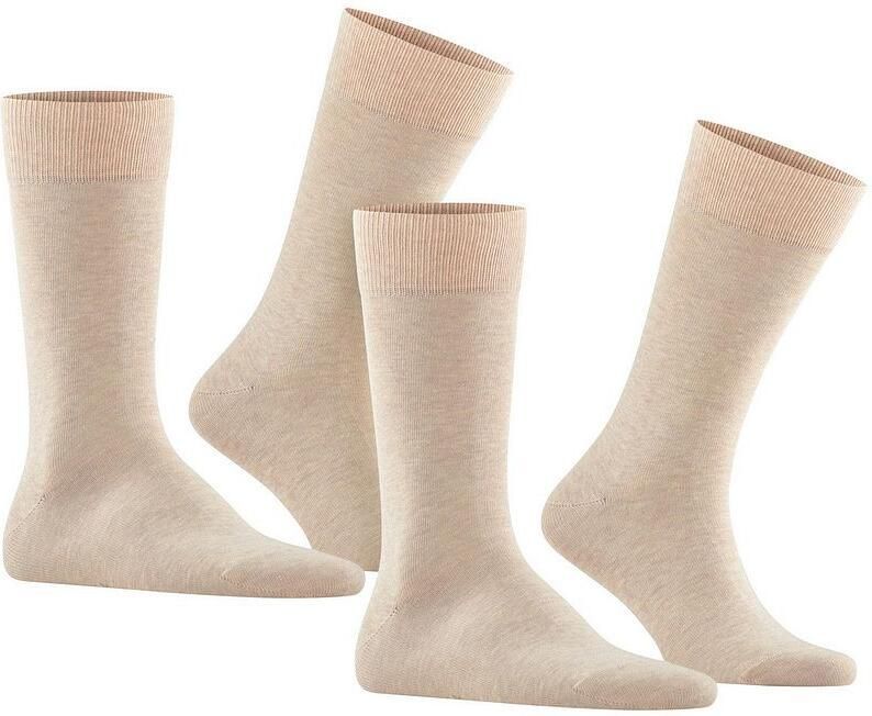 Falke Happy Sokken 2 Paar Beige Melange - Foto 3
