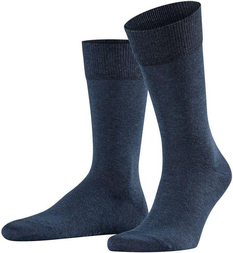 FALKE Happy sokken set van 2 donkerblauw melange - Foto 2