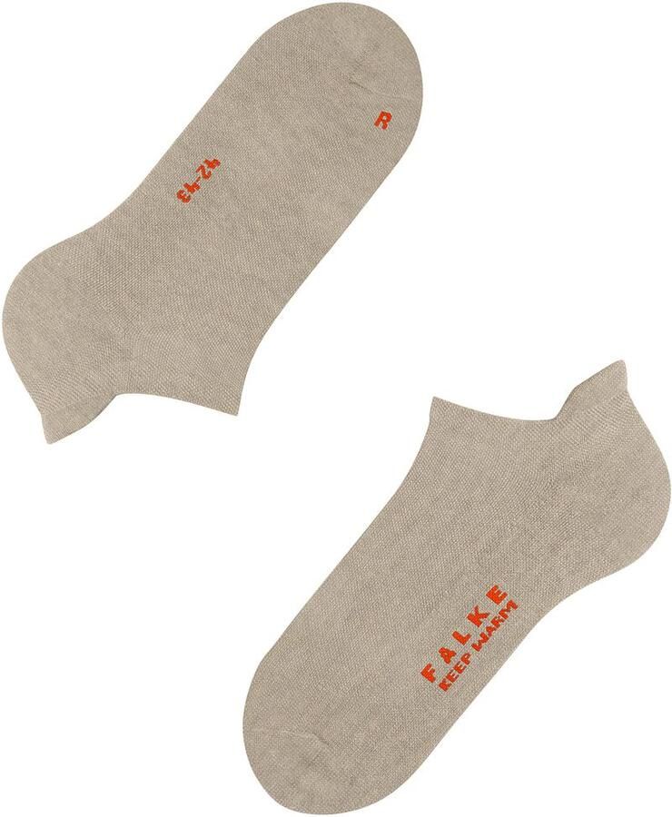 Falke Socks Keep Warm Sneaker Sok Beige - Foto 2