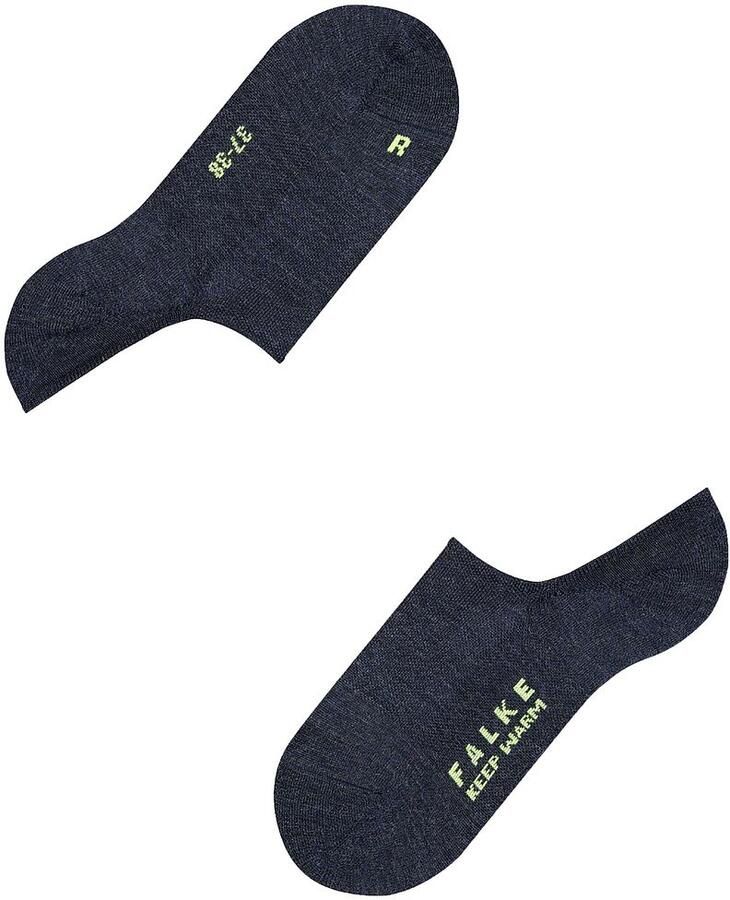 Falke Socks Keep Warm Sneaker Sok Donkerblauw - Foto 3