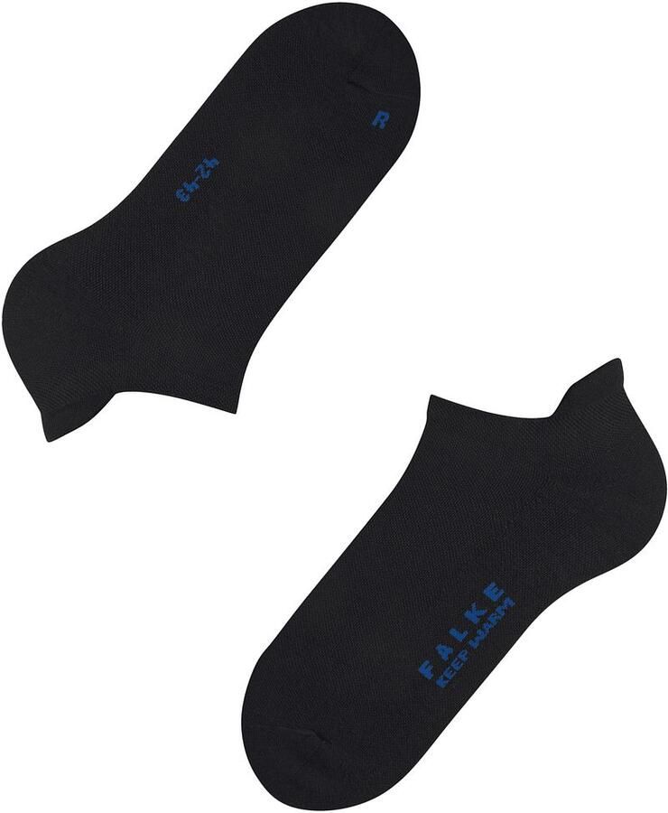Falke Keep Warm Sneaker Sok Zwart 3000 - Foto 2