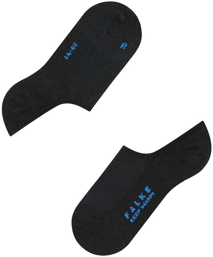 Falke Keep Warm Sneaker Sok Zwart - Foto 3
