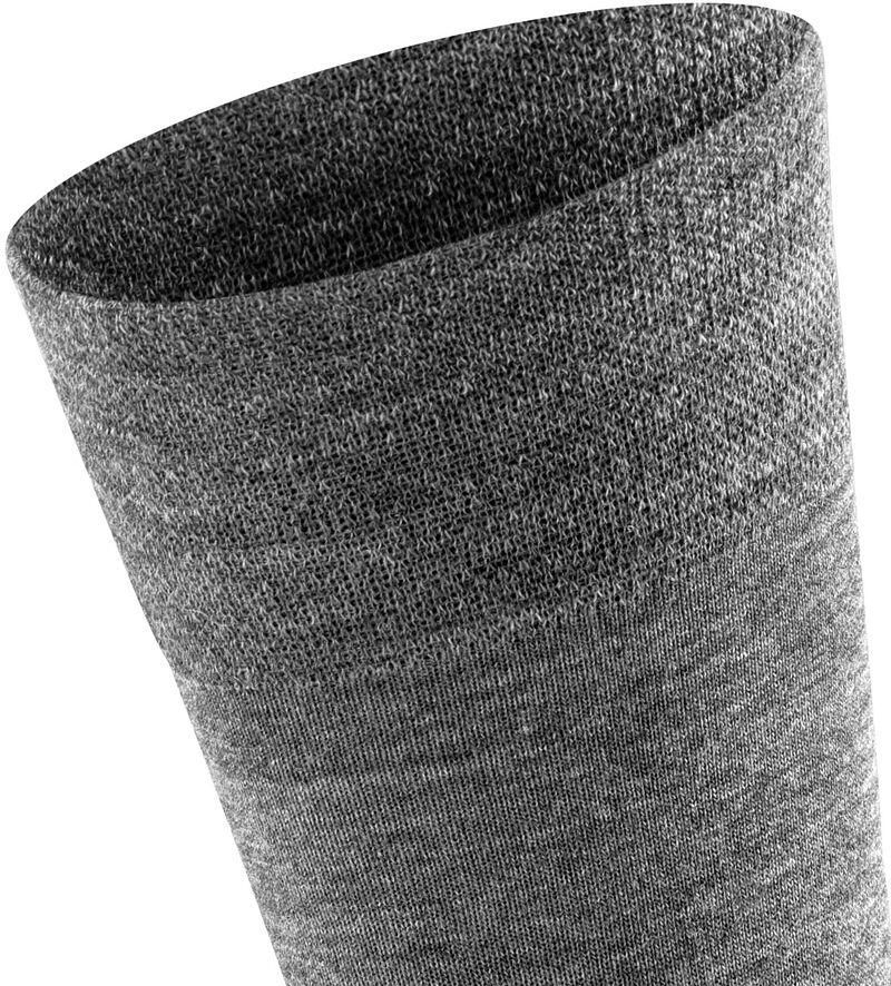 Falke Socks Sok Sensitive Berlin Wol Blend Antraciet