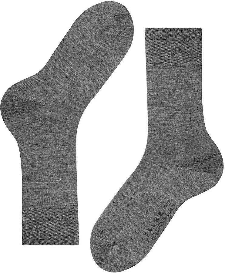 Falke Socks Sok Sensitive Berlin Wol Blend Antraciet - Foto 5