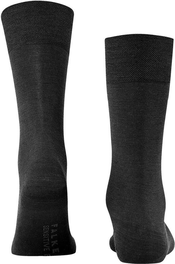 Falke Socks Sok Sensitive Berlin Wol Blend Zwart - Foto 5
