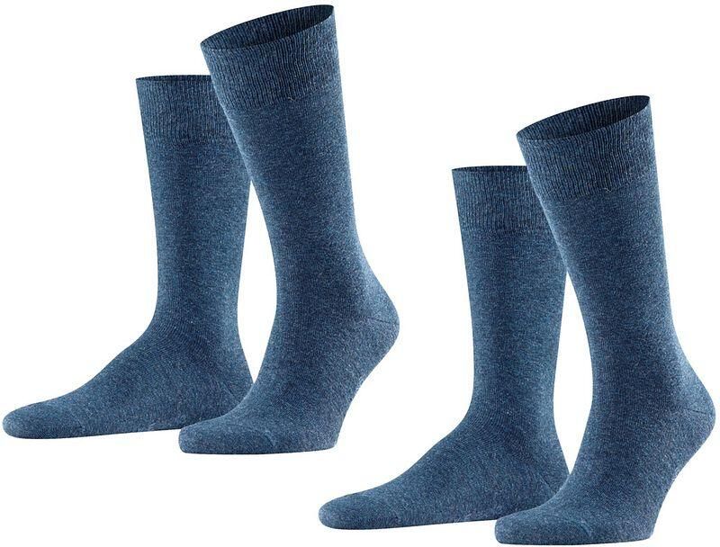 Falke Socks Swing Sokken 2-Pack Donkerblauw - Foto 6