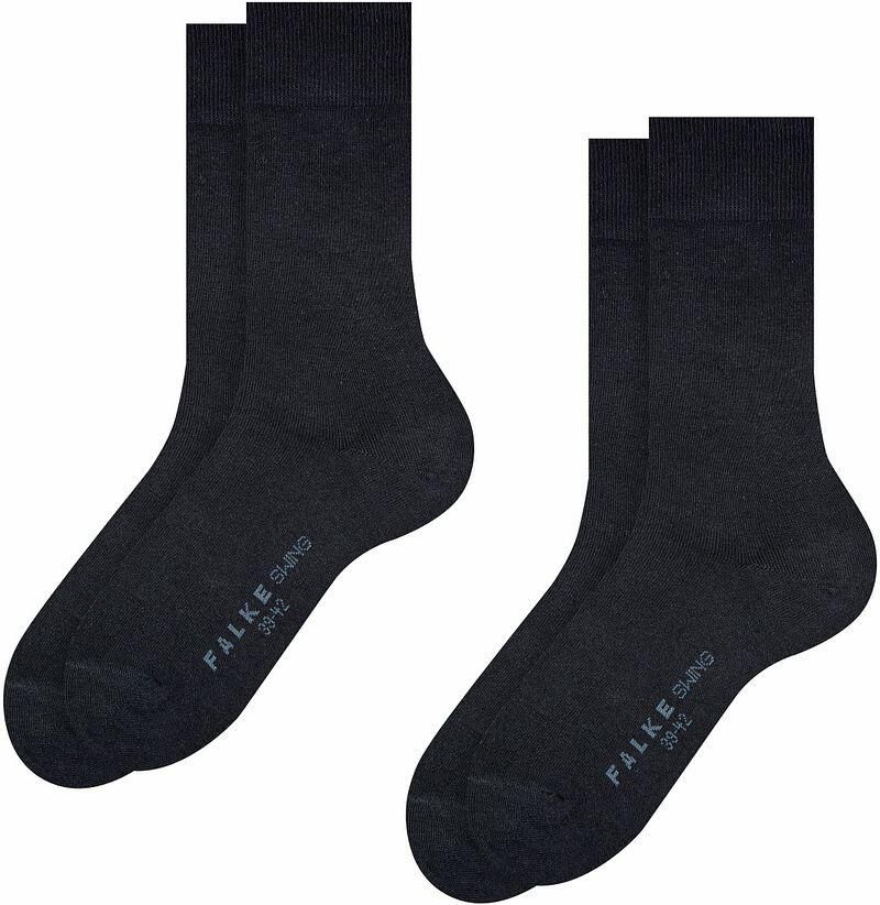 Falke Socks Swing Sokken 2-Pack Navy - Foto 6