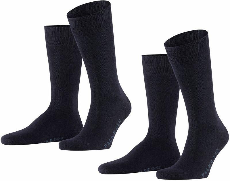Falke Socks Swing Sokken 2-Pack Navy - Foto 8