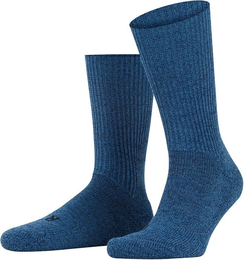 Falke Walkie Wandelsok Wol Blend Blauw 6660 - Foto 4