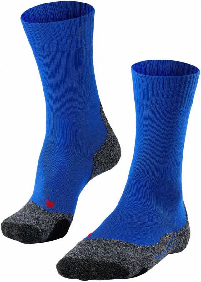 Falke TK2 Wandelsok Wolmix Blauw
