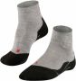 Falke TK5 Wandelsok Wolmix Short Grijs - Thumbnail 1