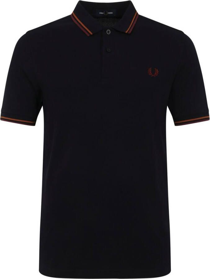 Fred Perry Donkerblauw Polo