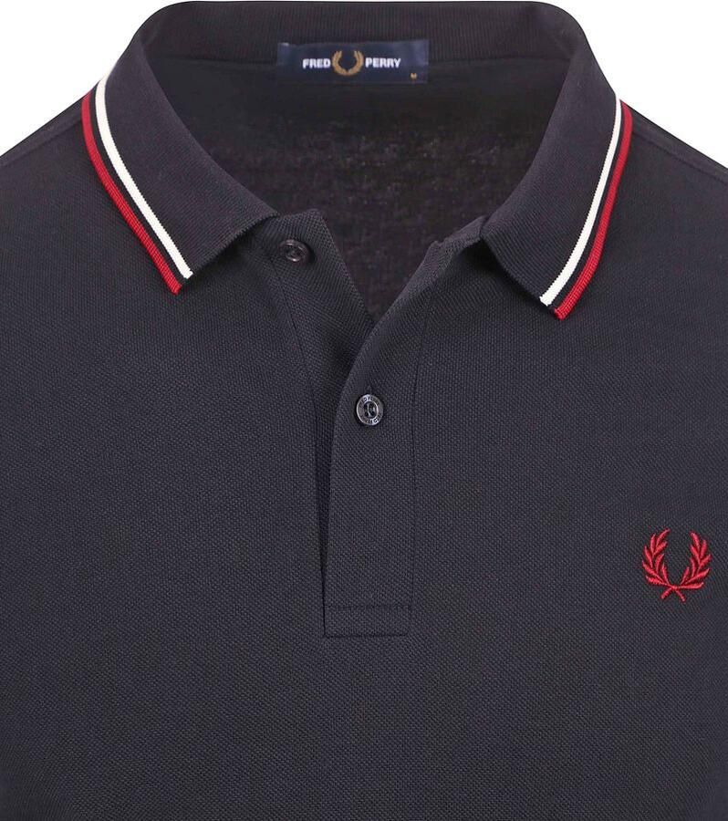 Fred Perry Longsleeve Polo Navy T55