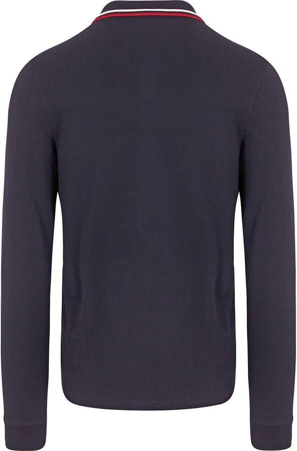 Fred Perry Longsleeve Polo Navy T55 - Foto 2