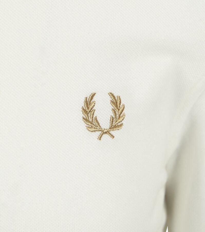 Fred Perry Longsleeve Polo Off White U83 - Foto 2
