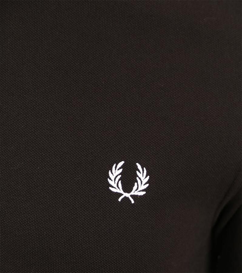 Fred Perry Slim Fit Twin Tipped Polo in Navy Snow White Mar Grass Blue Heren - Foto 6