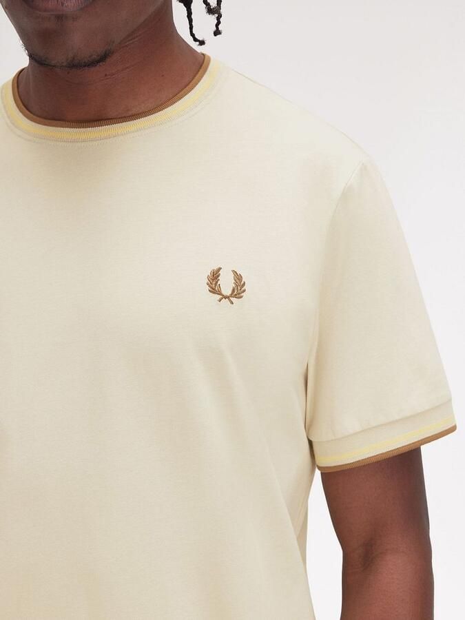 Fred Perry T-shirt Korte Mouw Twin Tipped T-Shirt - Foto 4