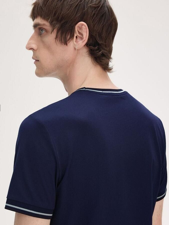 Fred Perry T-shirt Korte Mouw Twin Tipped T-Shirt - Foto 3