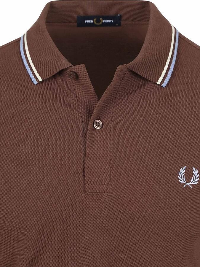 Fred Perry M3600 Polo Bruin Y66 - Foto 2