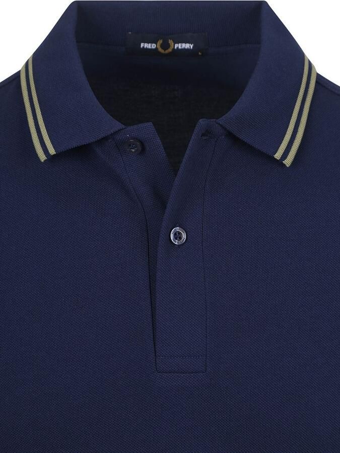 Fred Perry M3600 Polo Donkerblauw Y59 - Foto 2