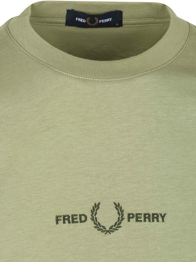 Fred Perry T-shirt Korte Mouw Embroidered T-Shirt - Foto 2